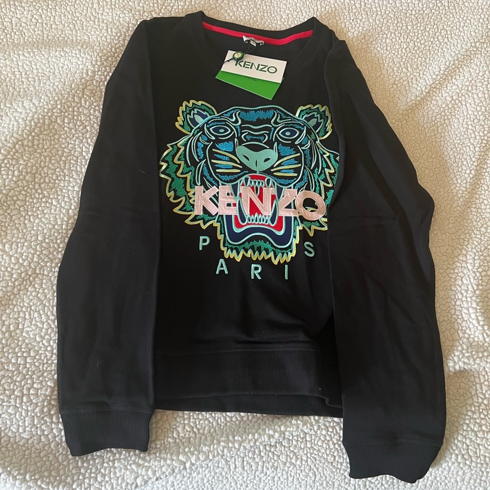 KENZO Womens Large Classic Tiger Sweater NWT
